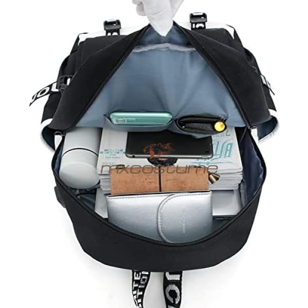 Demon Slayer Backpack Anime Cartoon Pattern Bookbag Cosplay Accessories