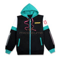 Hatsune Miku Cosplay Black& Blue Hoodie Hoodies