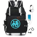 Mxcostume Anime Dragon Luminous Large Capacity Laptop Backpack Cosplay Bookbag