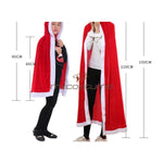 Adult Children Christmas Party Red Cloak