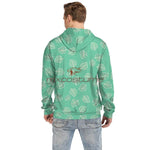 Animal Crossing Game 3D Printing Green Hoodie Coat Cosplay Costume Hoodies