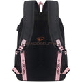 Anime Danganronpa Luminous Backpack Book Bag Laptop School With Usb Charging Port And Headphone