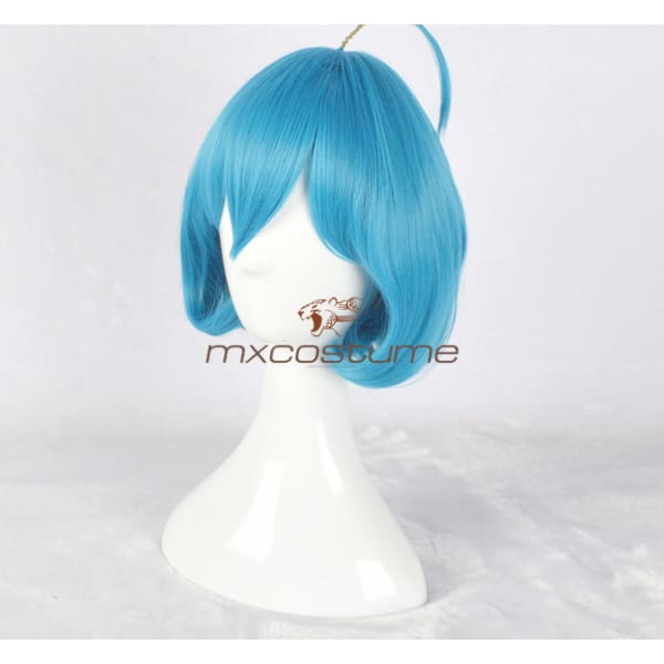 Arena Of Valor Caiwenji Cosplay Blue Wig Accessories