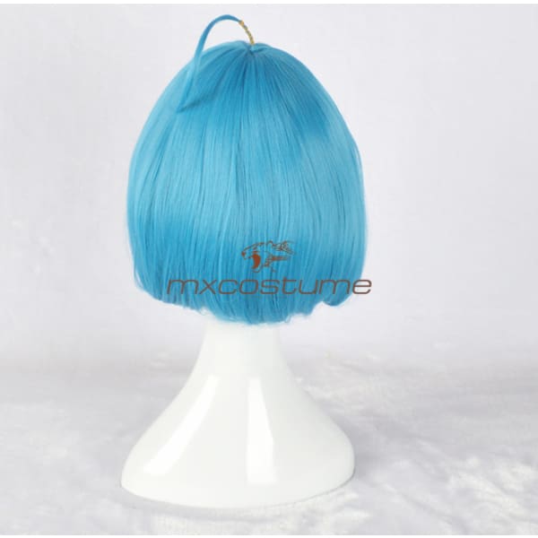 Arena Of Valor Caiwenji Cosplay Blue Wig Accessories