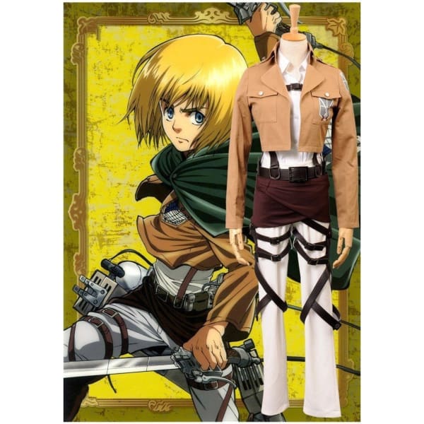 Attack On Titan Armin Arlart Cosplay Polyester Costume Costumes