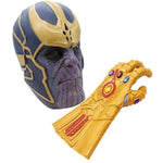 Avengers 3 Infinity War Thanos Cosplay Mask And Glove Accessories