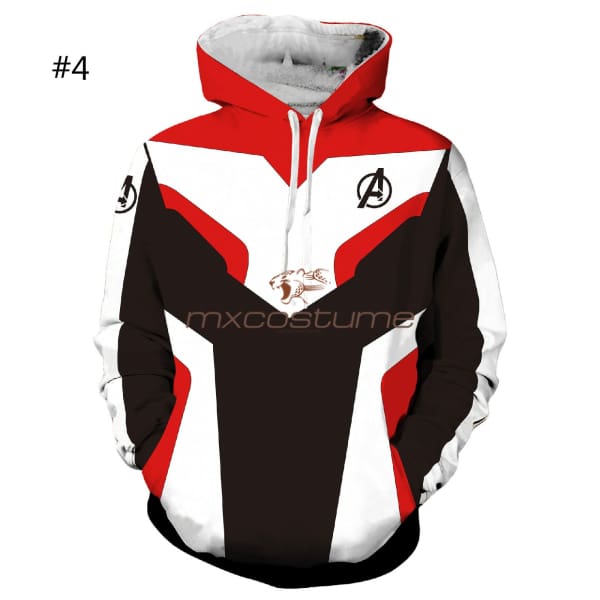 Avengers 4 Endgame Quantum 3D Printing Cosplay Hoodie Hoodies