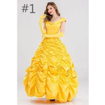 Beauty And The Beast 2017 Belle Princess Dress Costumes