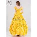 Beauty And The Beast 2017 Belle Princess Dress Costumes