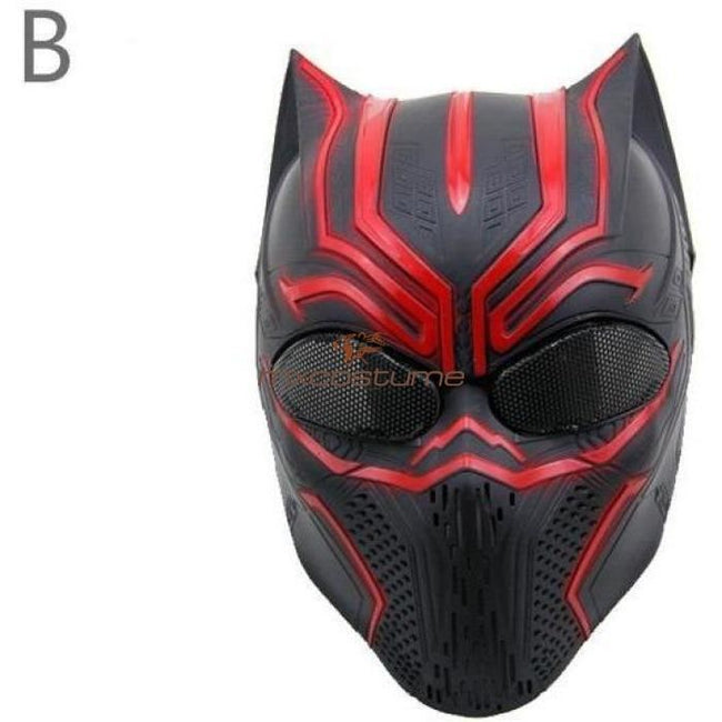Black Panther 2018 Movie Cosplay Pvc Mask Masks