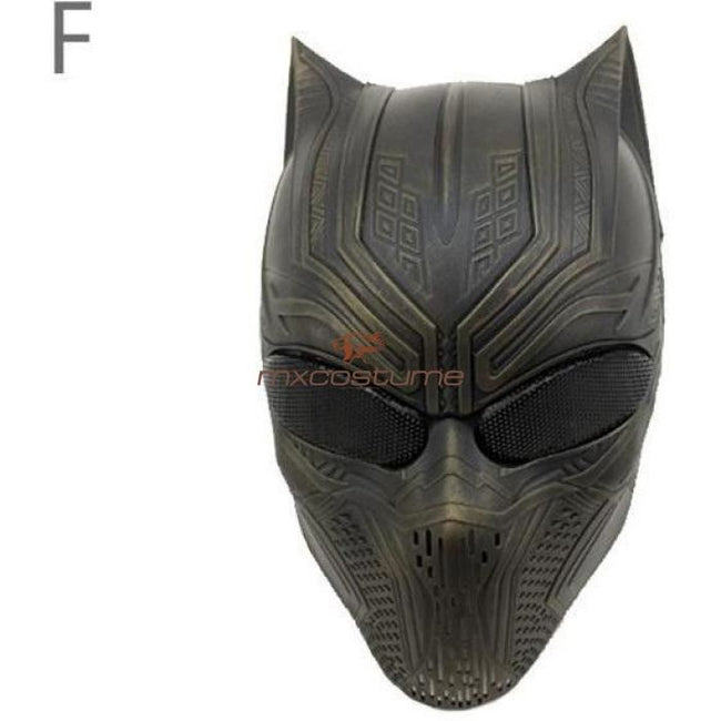 Black Panther 2018 Movie Cosplay Pvc Mask Masks