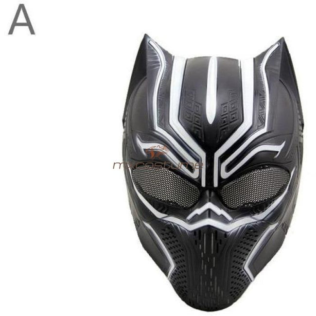 Black Panther 2018 Movie Cosplay Pvc Mask Masks