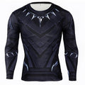 Black Panther 3D Printing Long/short Sleeves T-Shirt Cosplay Costume Shirts