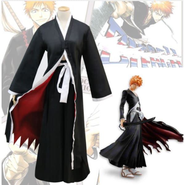 Bleach Kurosaki Ichigo Cosplay Costume Costumes