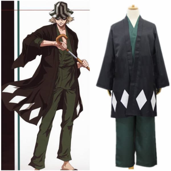 Bleach Urahara Kisuke Cosplay Costume Costumes