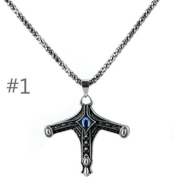 Bloodborne Hunter Badge Pendant Necklace Accessories