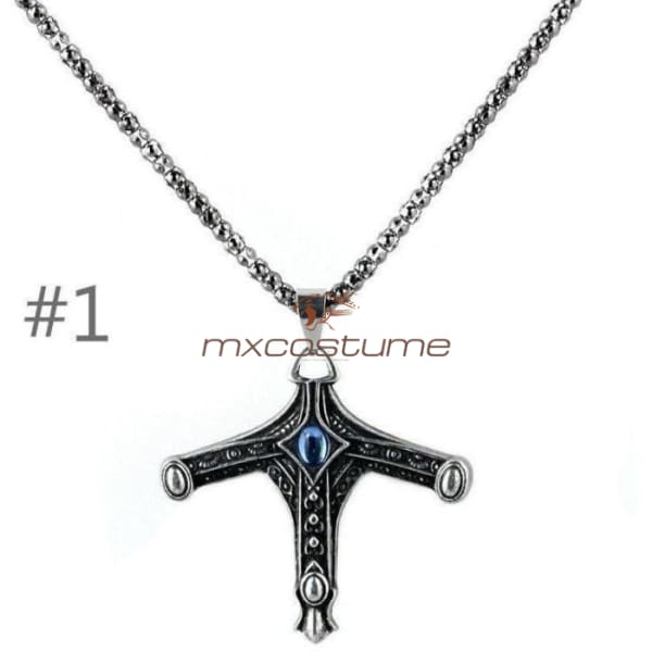 Bloodborne Hunter Badge Pendant Necklace Accessories