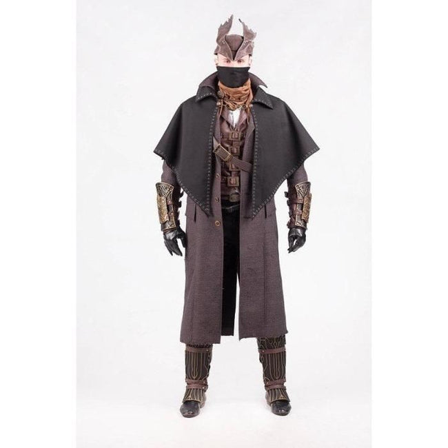 Bloodborne Video Game Hunter Full Sets Cosplay Costume Costumes
