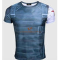 Captain America 2 Winter Soldier T-Shirt Cosplay Costume Shirts