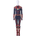 Captain Marvel Carol Danvers Pu Leather Full Sets Cosplay Costume Costumes