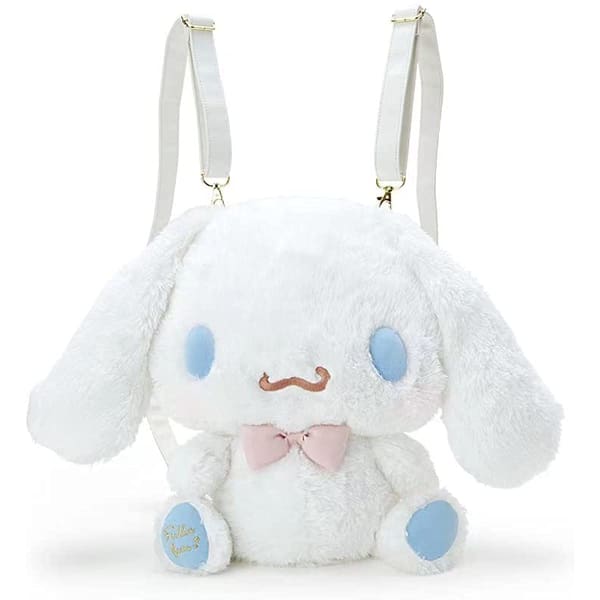 Cute Cartoon Plush Backpack Anime Cinnamoroll Dog Kawaii Bag