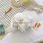 Cute Cartoon Plush Backpack Anime Cinnamoroll Dog Kawaii Bag