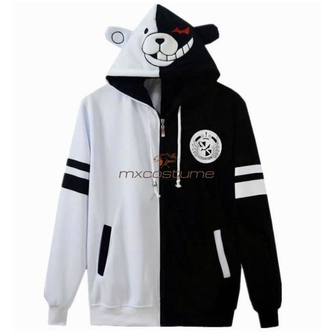 Danganronpa Dangan Ronpa Monokuma Hoodie Cosplay Costume Hoodies