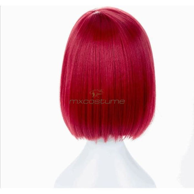Danganronpa V3 Yumeno Himiko Cosplay Red Wig Accessories