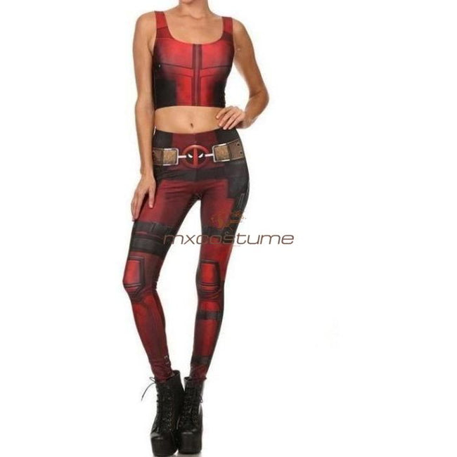 Deadpool Digital Printing Tights Cosplay Costume Costumes