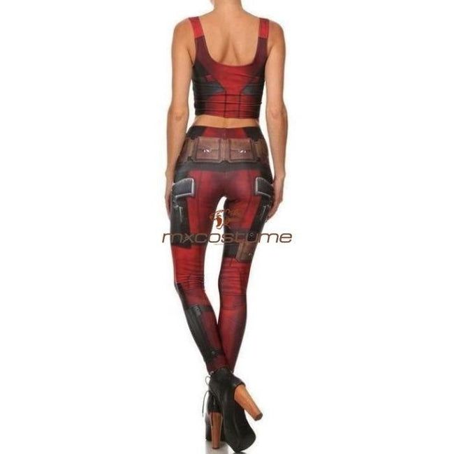 Deadpool Digital Printing Tights Cosplay Costume Costumes