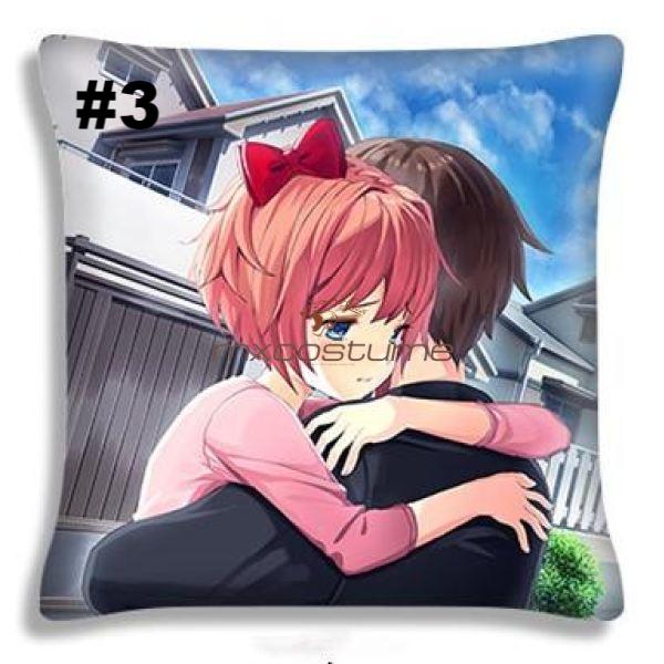Doki Literature Club Yuri Sayori Monika Cosplay Pillow Accessories