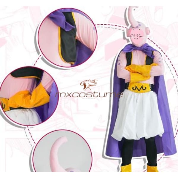 Dragonball Kai Majin Buu Cosplay Costume Costumes