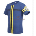 Fallout 4 Vault 111 Cosplay Blue Cotton T-Shirt Shirts