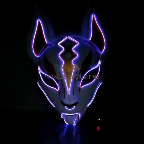 Fortnite Game Drift Cosplay Led Mask Masks