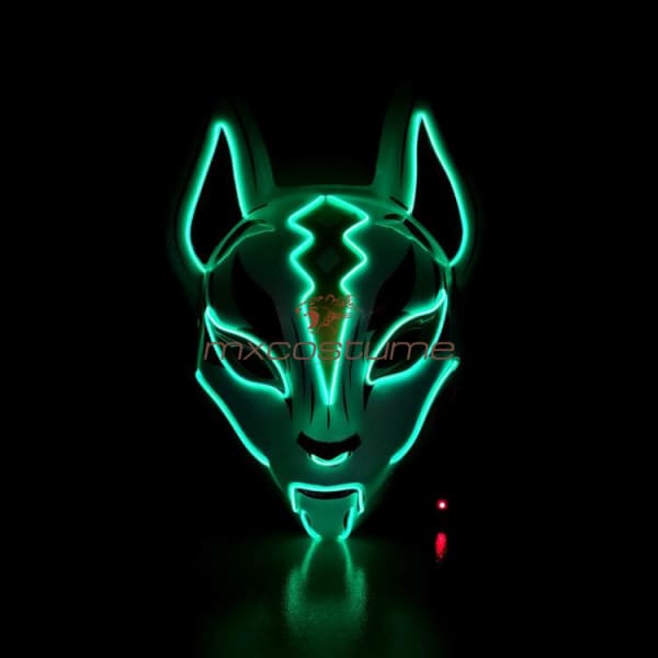 Fortnite Game Drift Cosplay Led Mask Masks
