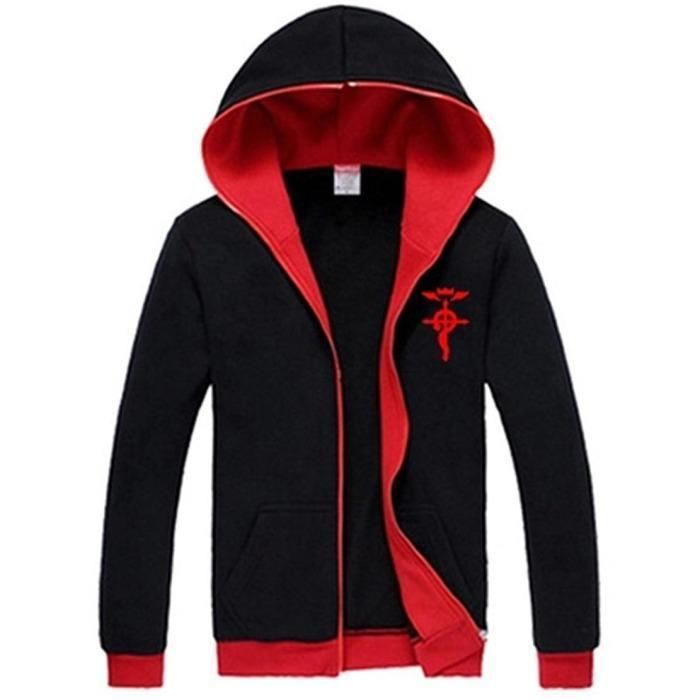 Fullmetal Alchemist Edward Elric Hoodie Cosplay Costume Hoodies