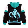 Hatsune Miku Cosplay Black& Blue Hoodie Hoodies