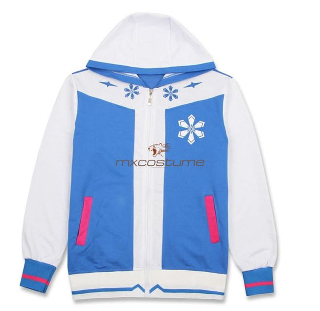 Hatsune Miku Cosplay Blue Cotton Hoodie Hoodies
