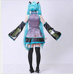 Hatsune Miku Vocaloid Cosplay Silk Costume ` Costumes