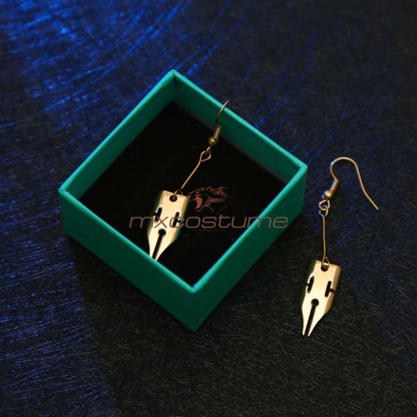 Jojos Bizarre Adventure Rohan Kishibe Cosplay Ear Ring Accessories