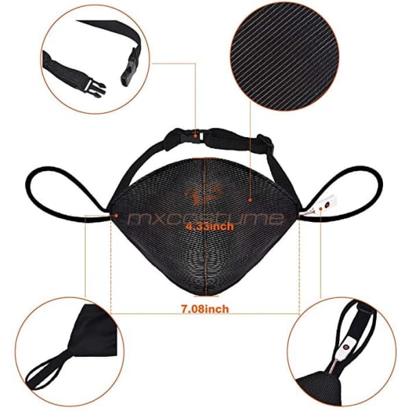 Led Rave Mask 7 Colors Luminous Light Up Face Masks