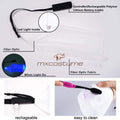 Led Rave Mask 7 Colors Luminous Light Up Face Masks