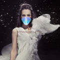 Led Rave Mask 7 Colors Luminous Light Up Face Masks