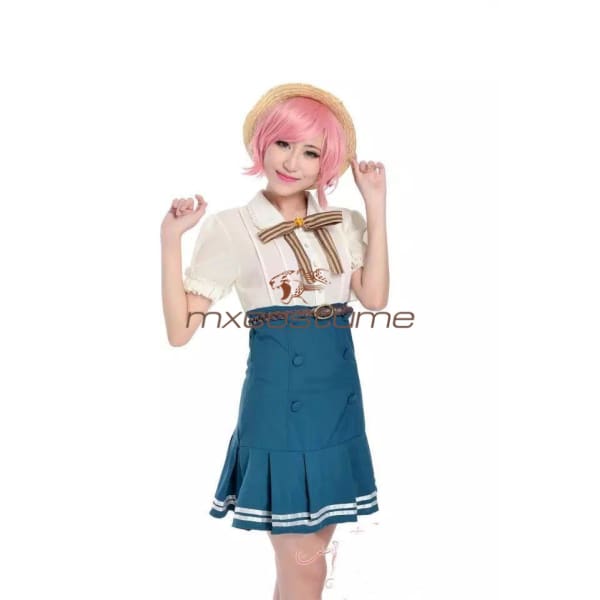 Love Live Koizumi Hanayo Cosplay Chiffon Costume Costumes
