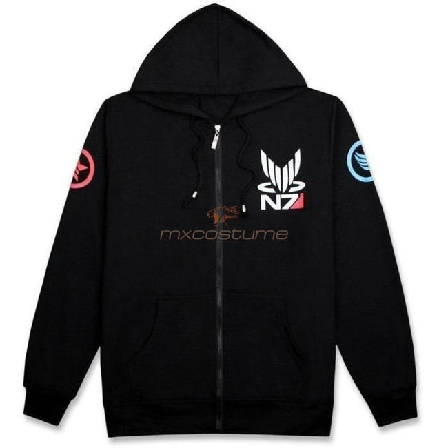 Mass Effect N7 Cosplay Hoodie New Version Hoodies