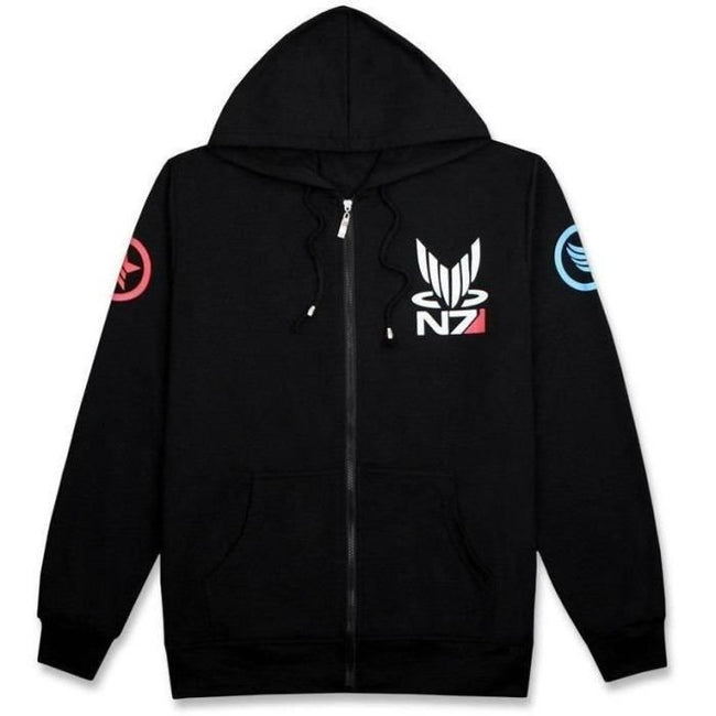 Mass Effect N7 Cosplay Hoodie New Version Hoodies