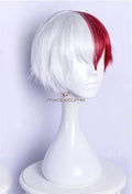 My Hero Academia Todoroki Shoto Cosplay Red&white Wig Accessories