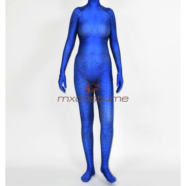 Mystique Raven Darkholme Cosplay Blue Costume Costumes