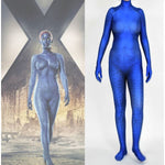 Mystique Raven Darkholme Cosplay Blue Costume Costumes