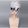 Naruto Hatake Kakashi Cosplay Silver Wig